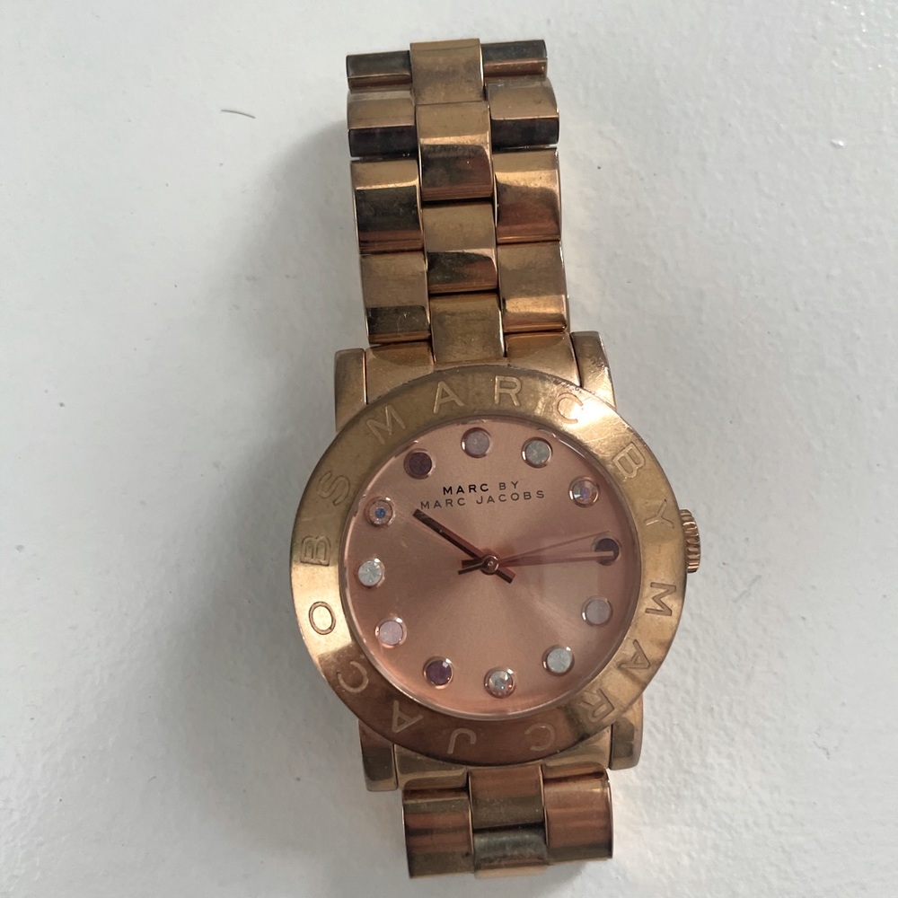 Marc jacobs watch-rose gold